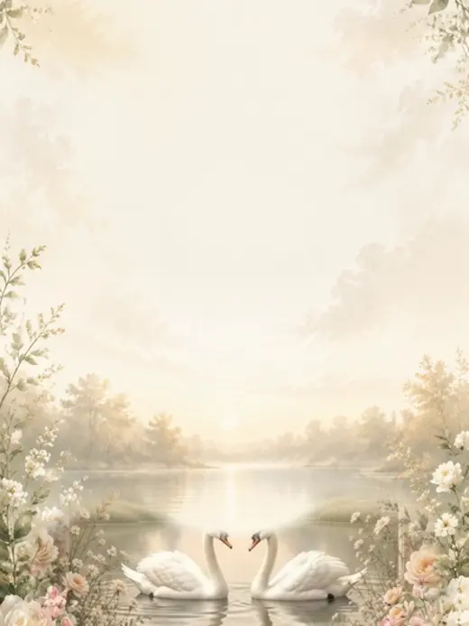 Swans in Bloom